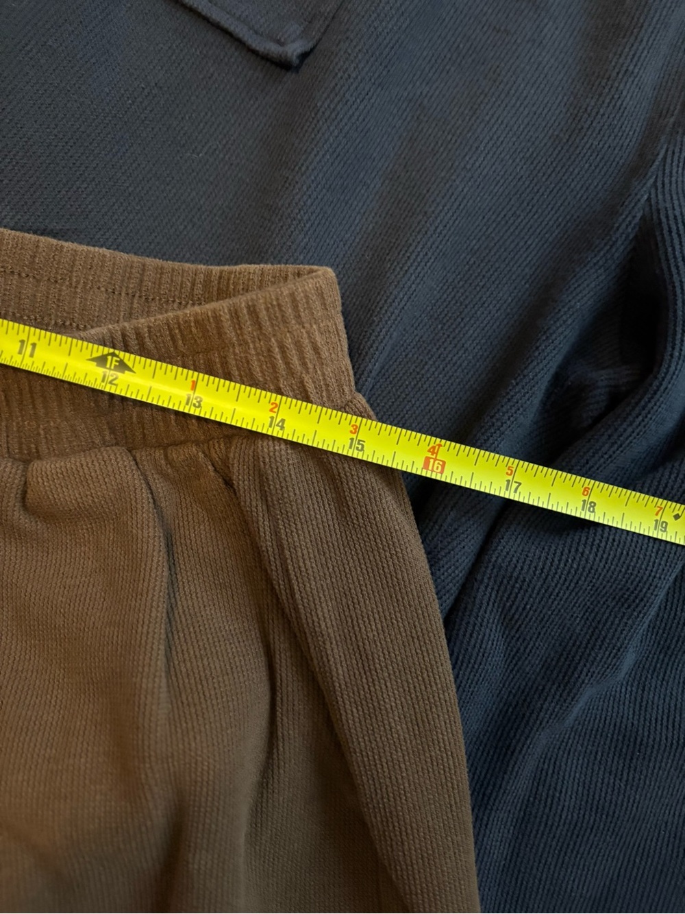 Women’s Casual Fit Loose Pantaloon - Brown, Gray, Navy - Picture 3 of 4